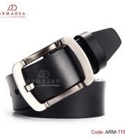 High Quality Single Part Buffalo Leather Official Belt